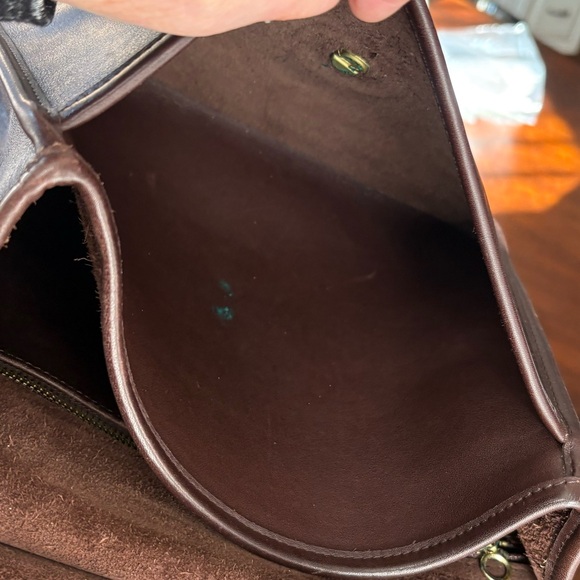 Vintage Coach Willis Brown Leather Satchel Crossbody - Picture 6 of 7